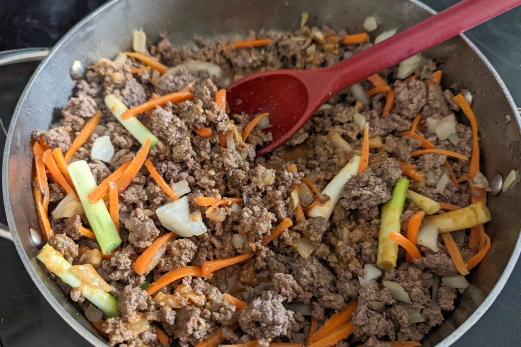 Healthy Ground Beef Lettuce Wraps