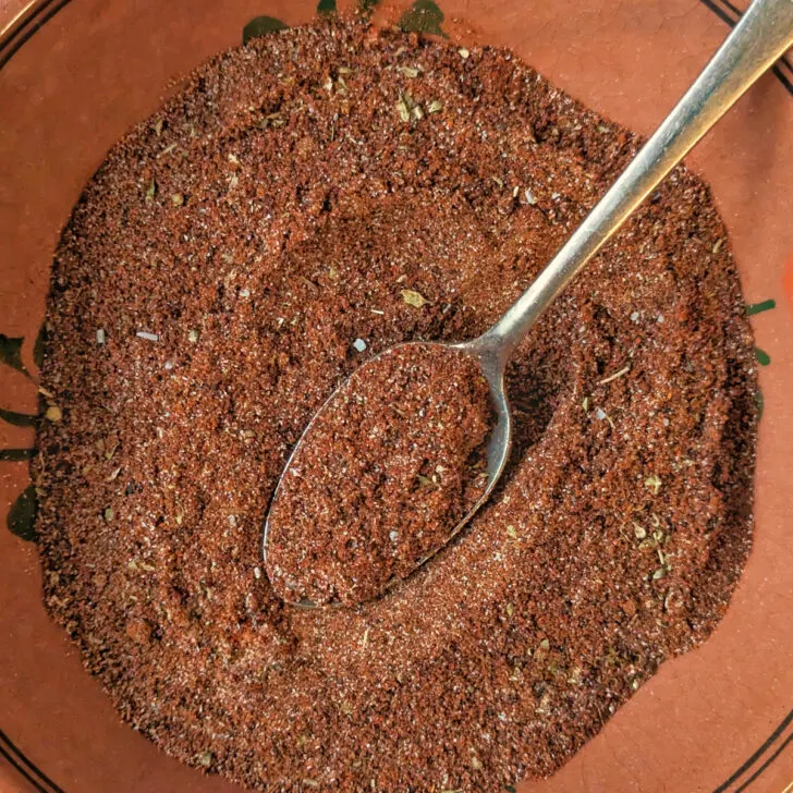 Low Sodium Taco Seasoning in a small bowl.