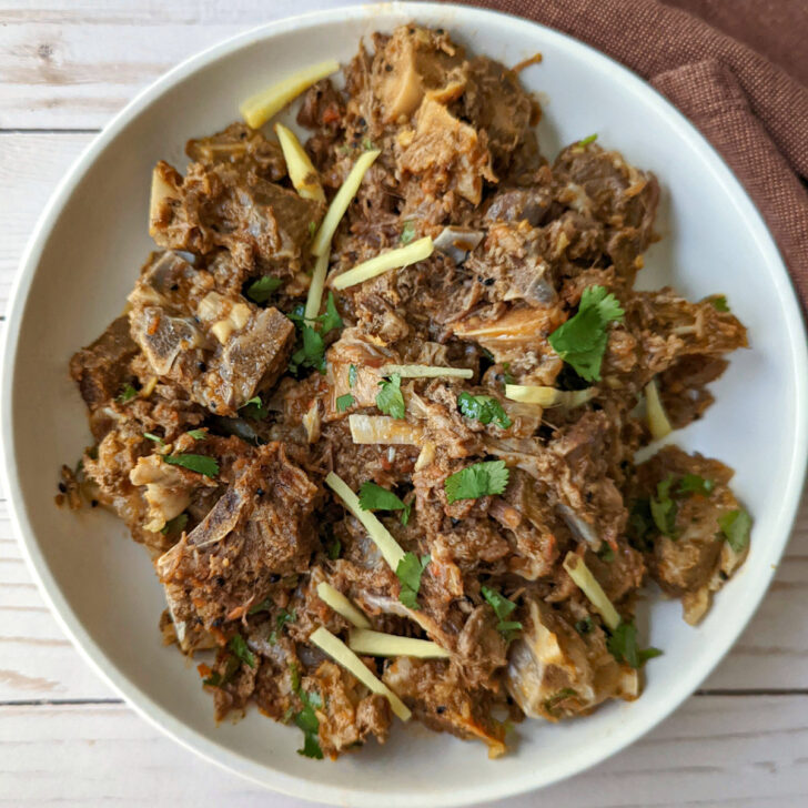 Authentic Aloo Gosht (Pakistani Meat and Potato Curry)