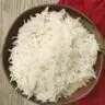 Basmati rice in a bowl.