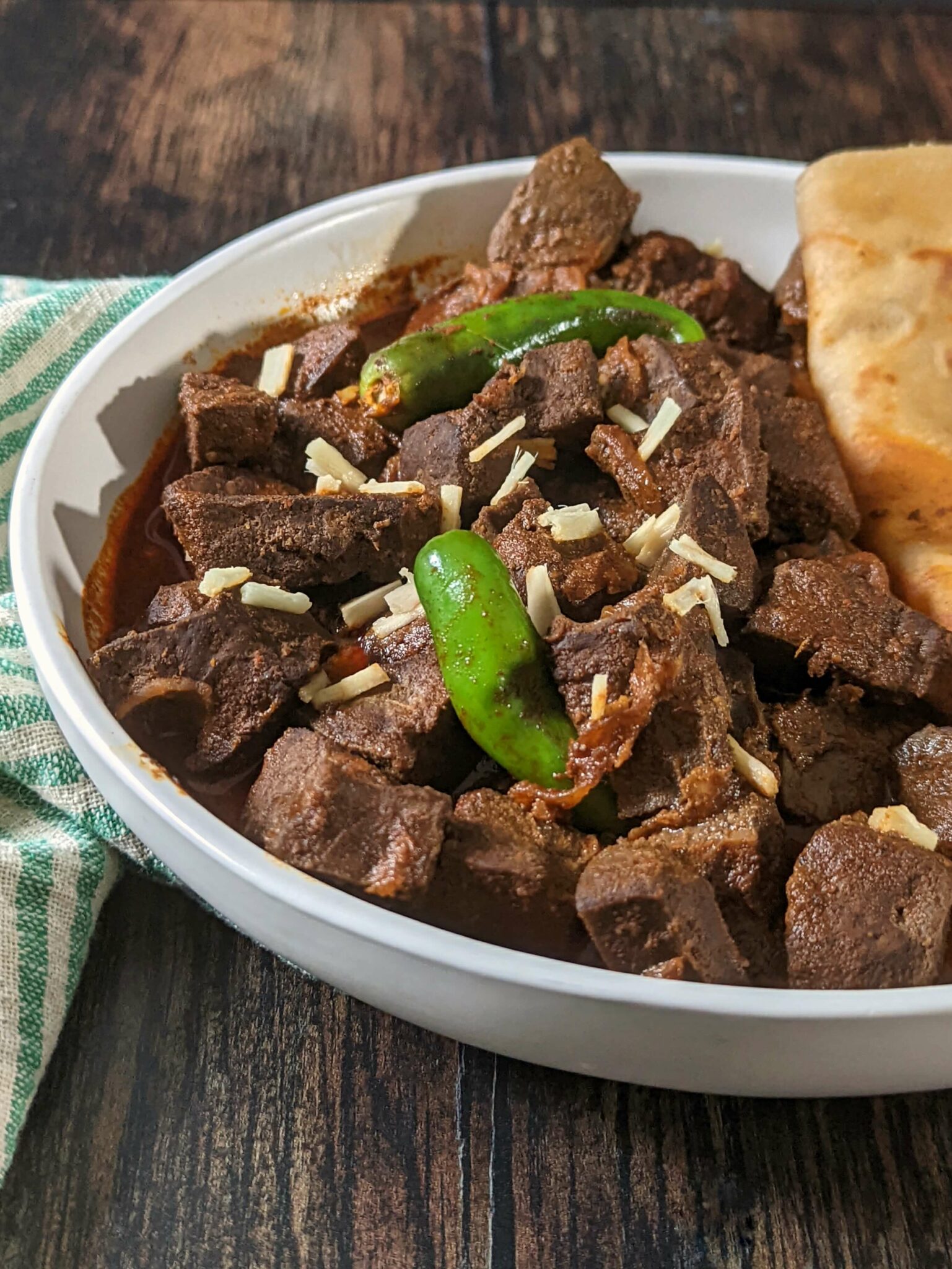 Easy Kaleji Recipe (Beef Liver Masala Curry)