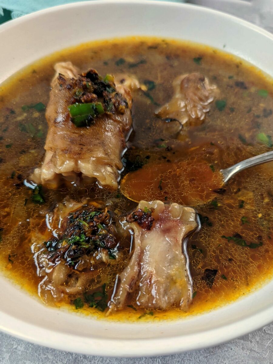 Healthy Mutton Soup Recipe (Mutton Bone Soup)