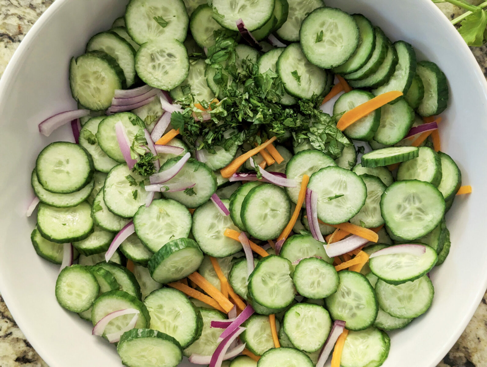 Easy Cucumber Carrot Salad for a Quick Side Dish