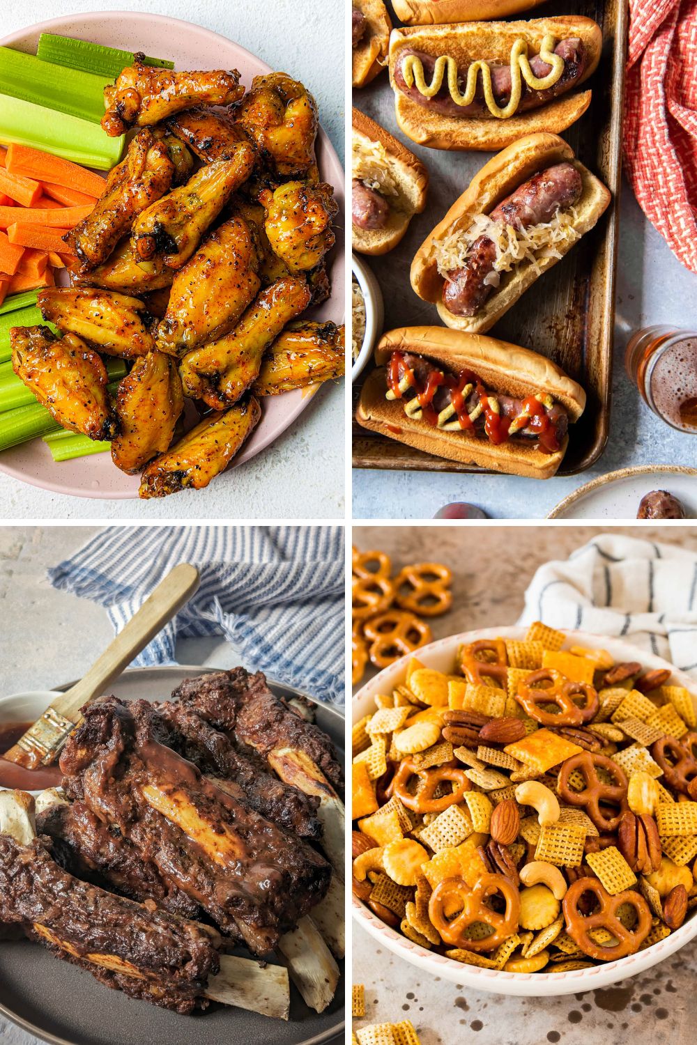 A pinterest pin for tailgating food idea. 