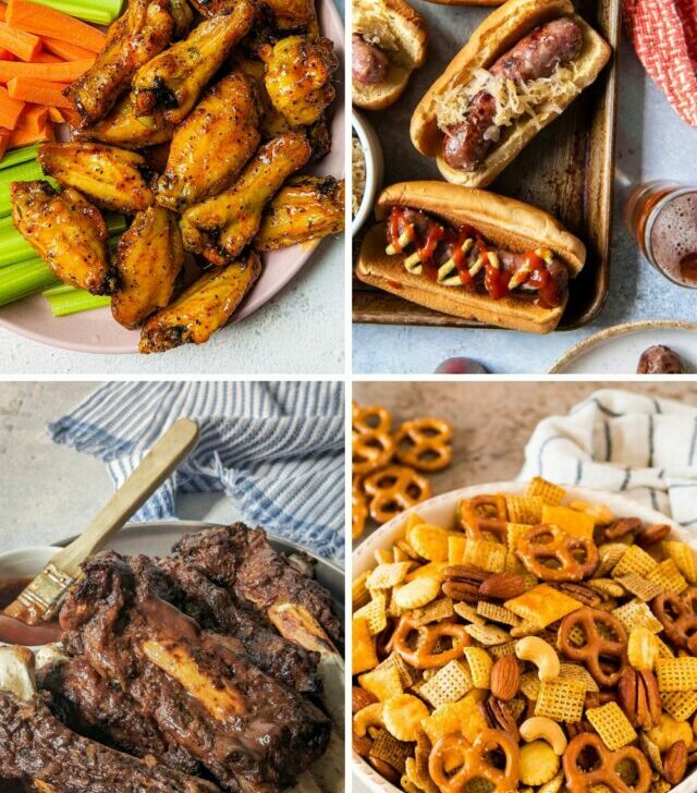 A pinterest pin for tailgating food idea.