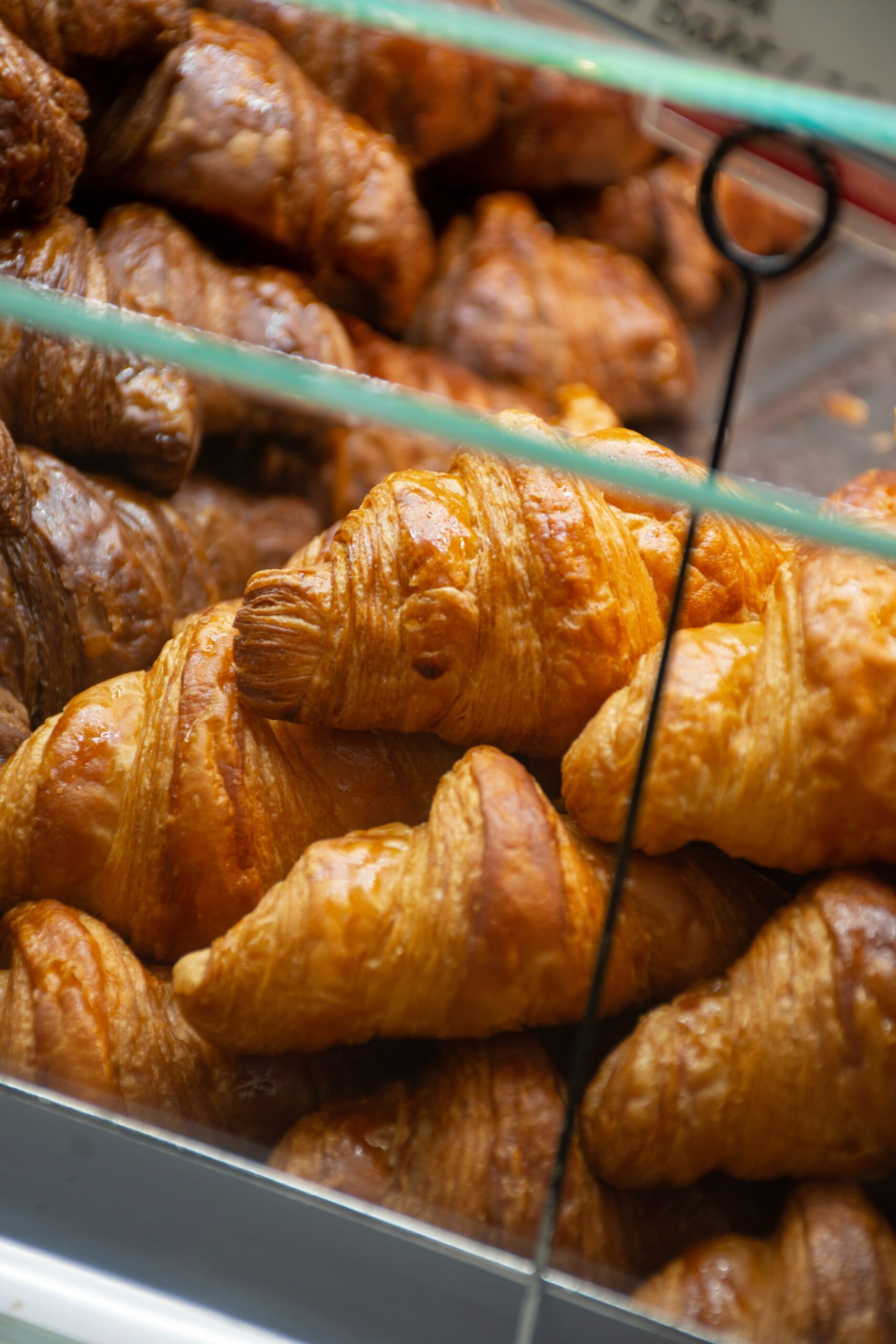A collection of croissants.